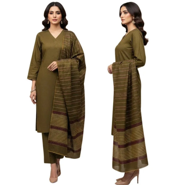 Winter Sussi Silk 3-Piece Suit for Women